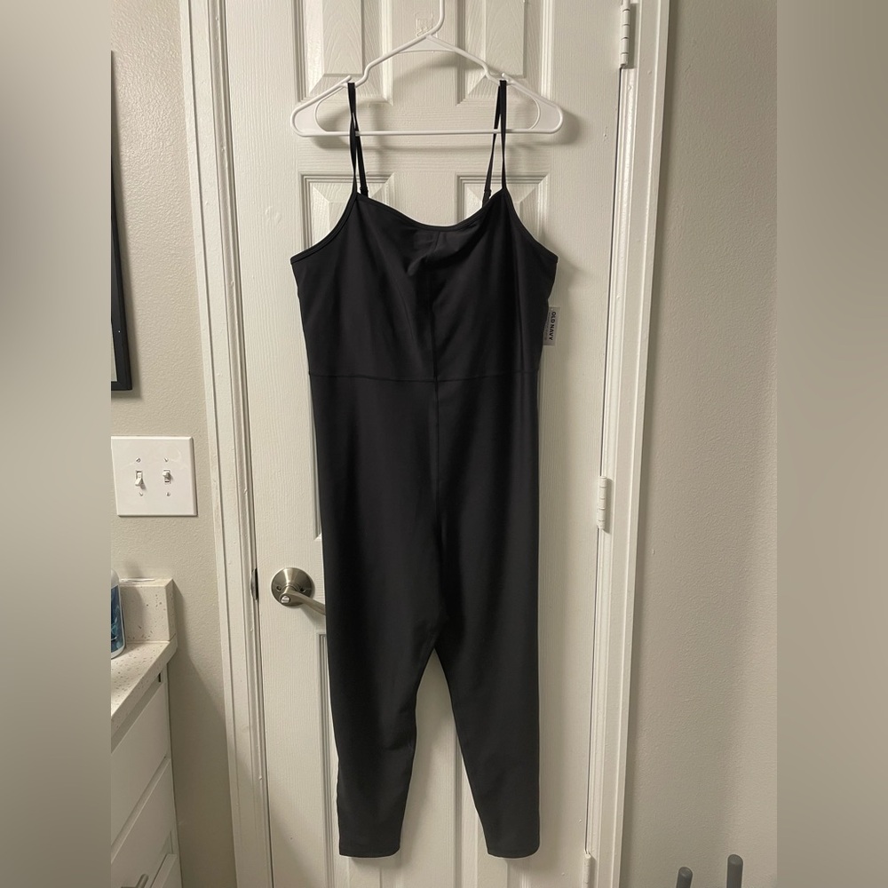 Althetic Black Jumpsuit
